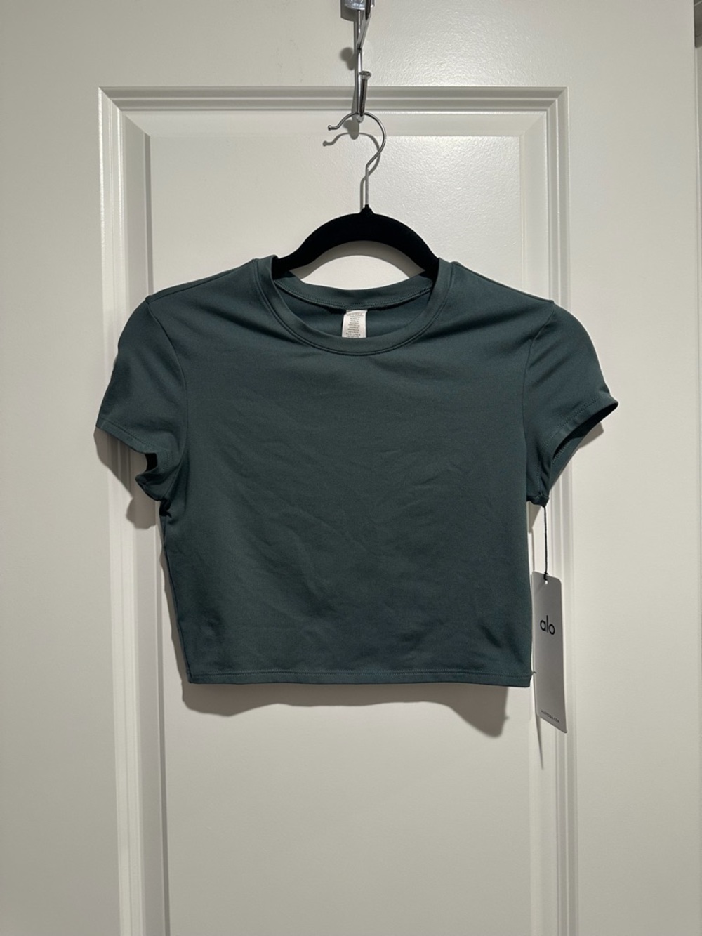 Alosoft Crop Finesse Short Sleeve